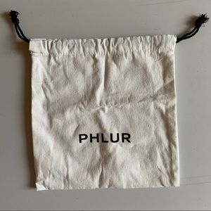 Phlur canvas drawstring bag